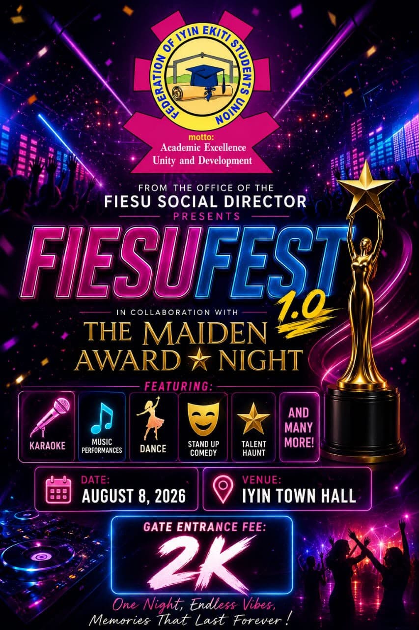 FIESUFEST 1.0 IN Collaboration with Maiden award night